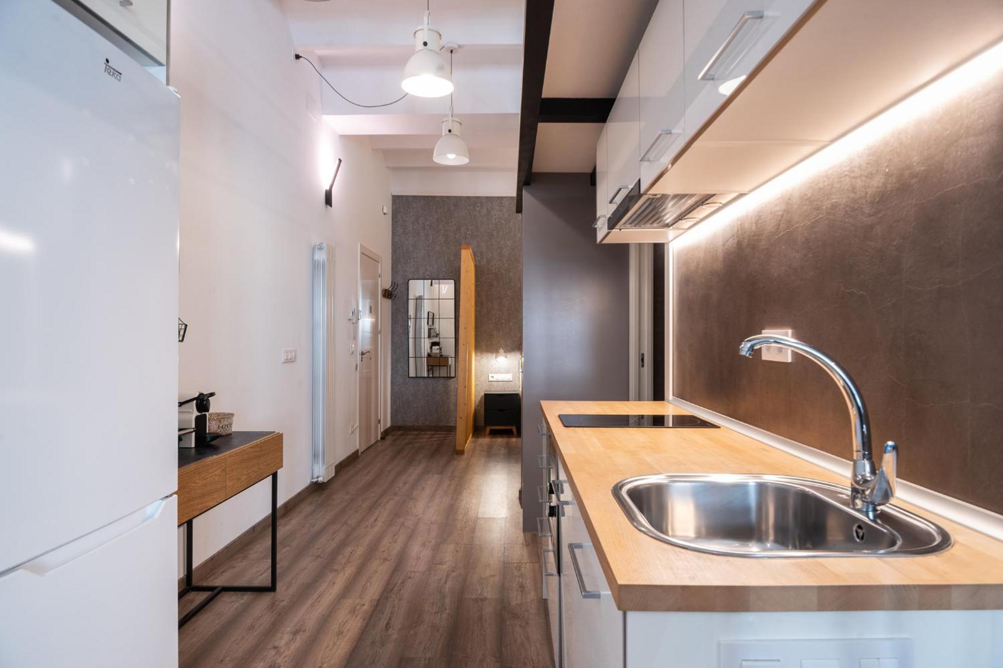 Beautiful Renovated Loft Minutes From The Beach 바르셀로나 외부 사진